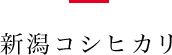 新潟コシヒカリ