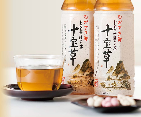 お茶菓子と十宝草